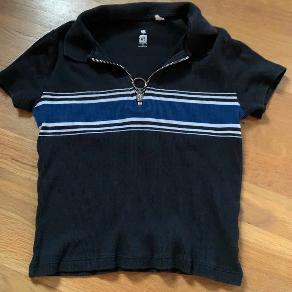 pacSun crewneck zip up